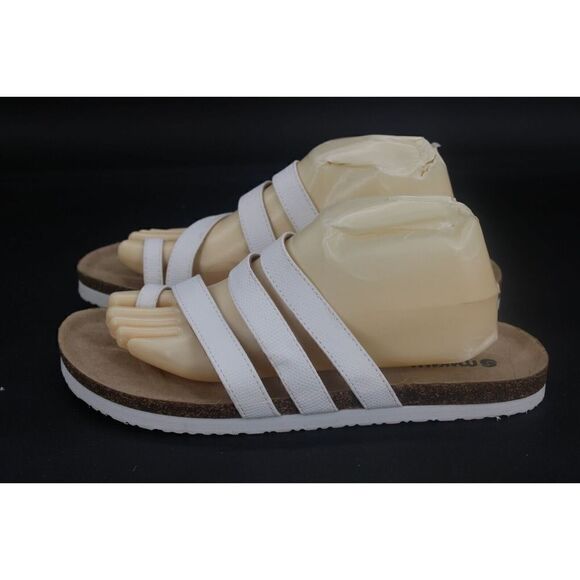 Makalu California Women’s Sandals White Olivia Size 11M NEW - Picture 9 of 11